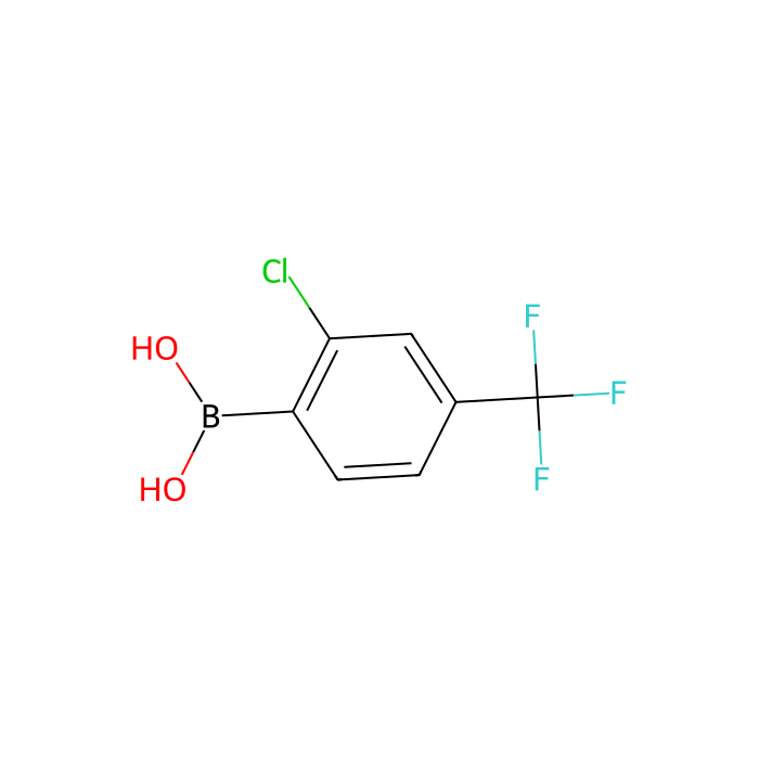 2-氯-4-(三氟甲基)苯硼酸（含有数量不等的酸酐）