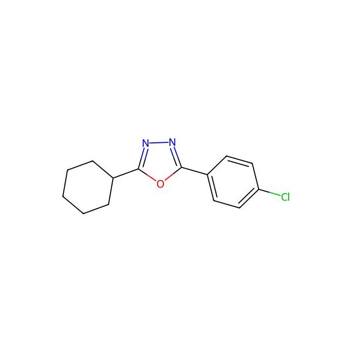 2-(4-Chlorophenyl)-5-cyclohexyl-1,3,4-oxadiazole