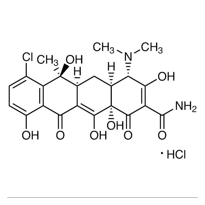 盐酸金霉素, 细菌 70S 核糖体抑制剂