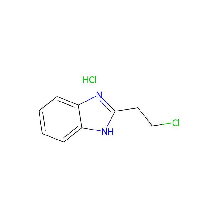 2-(2-chloroethyl)-1H-1,3-benzodiazole hydrochloride