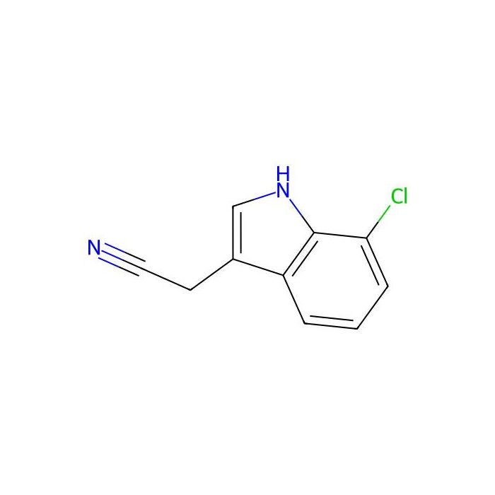 2-(7-chloro-1H-indol-3-yl)acetonitrile