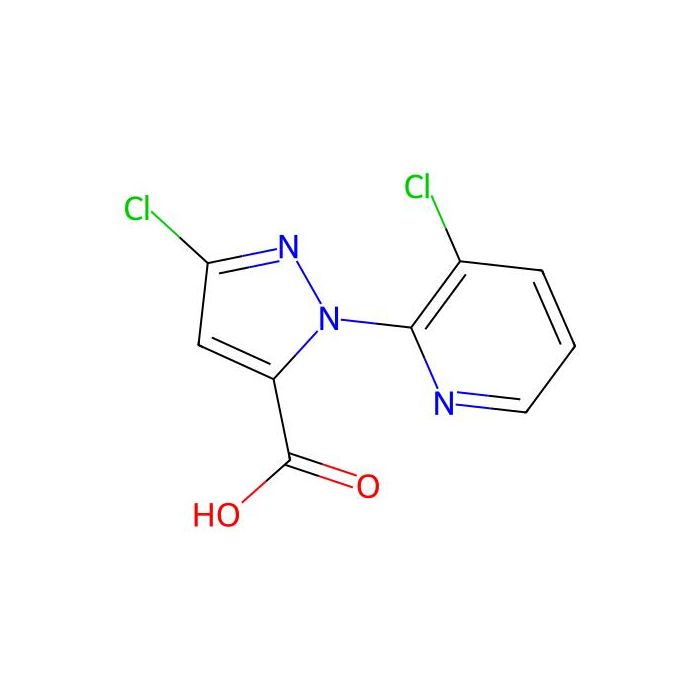 3-Chloro-1-(3-chloro-2-pyridinyl)-1H-pyrazole-5-carboxylic acid