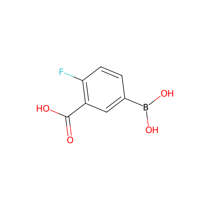 3-羧基-4-氟苯硼酸（含不等量的酸酐）