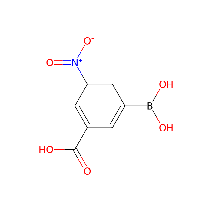 3-羧基-5-硝基苯硼酸 (含不同量的酸酐) 