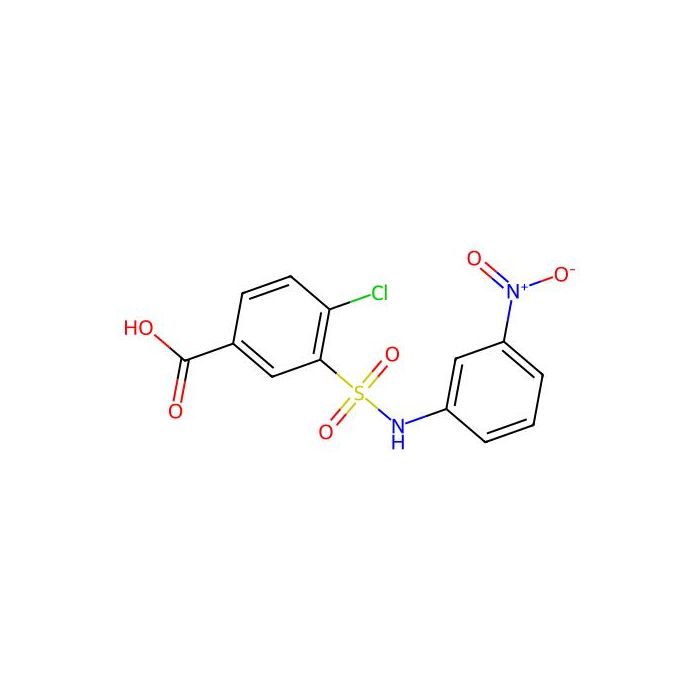 4-Chloro-3-[(3-nitrophenyl)sulfamoyl]benzoic acid