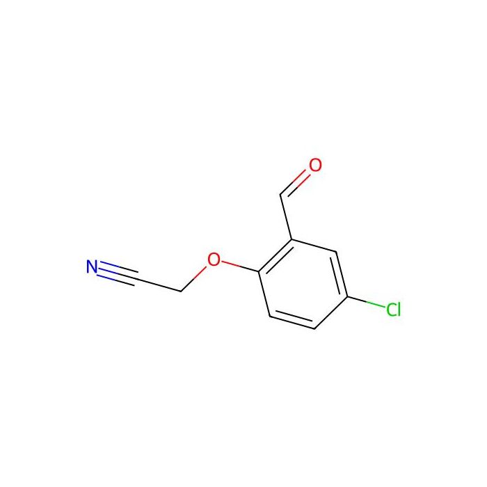 2-(4-Chloro-2-formylphenoxy)acetonitrile