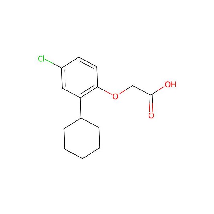 2-(4-Chloro-2-cyclohexylphenoxy)acetic acid