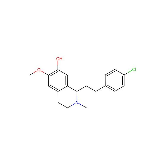 1-[2-(4-chlorophenyl)ethyl]-6-methoxy-2-methyl-3,4-dihydro-1H-isoquinolin-7-ol