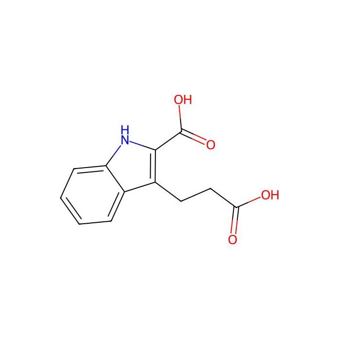 3-(2-Carboxyindol-3-yl)propionic acid