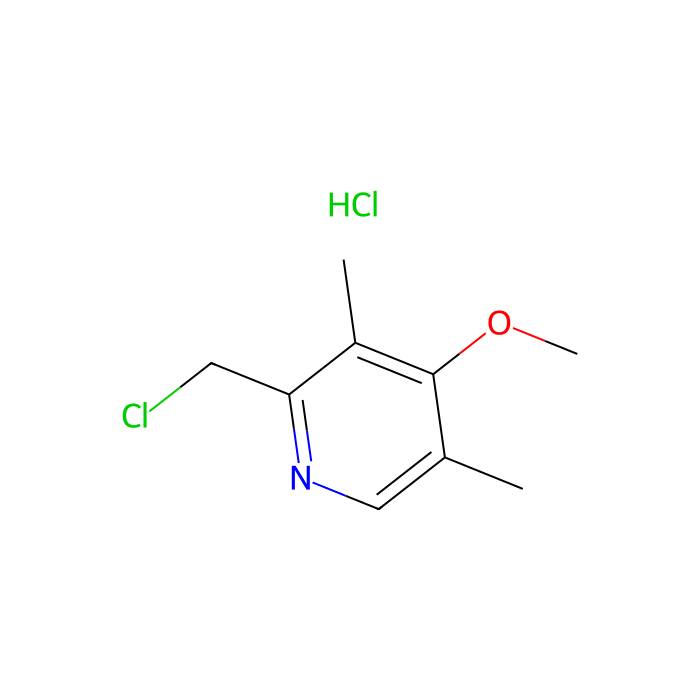 2-(氯甲基)-4-甲氧基-3,5-二甲基吡啶盐酸盐