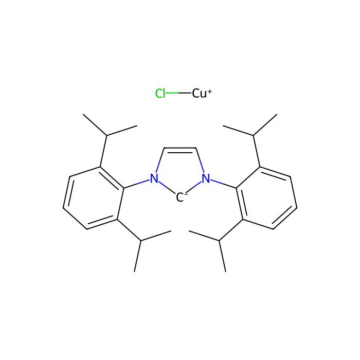 氯[1,3-双(2,6-二异丙苯基)咪唑-2-亚基]铜(I)