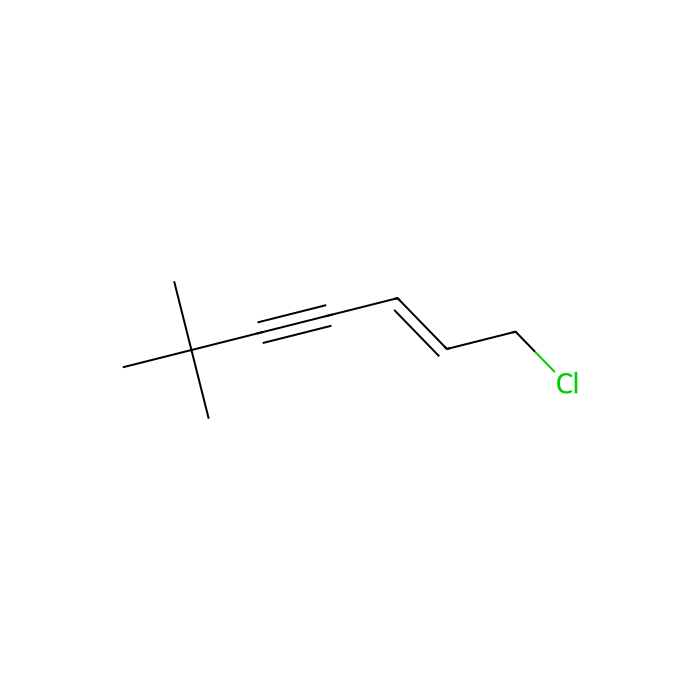 1-氯-6,6-二甲基-2-庚烯-4-炔, 顺式+反式