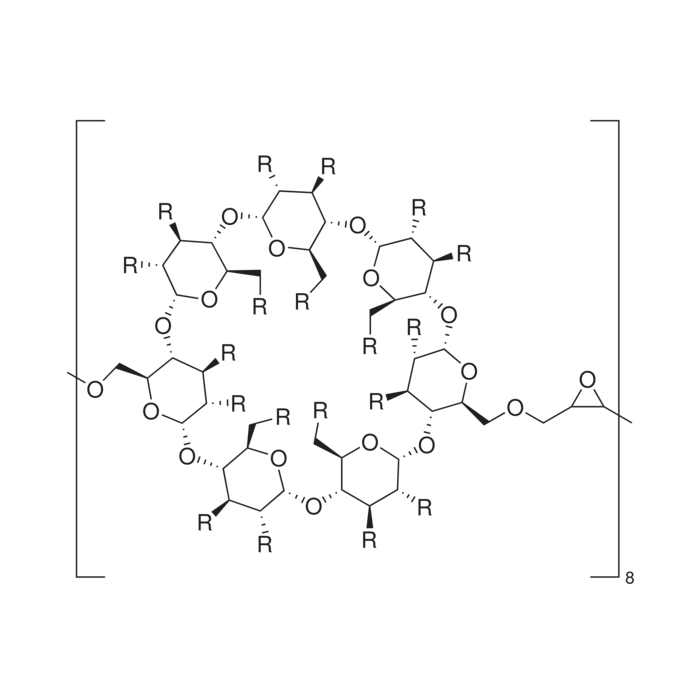 γ-环糊精聚合物，可溶