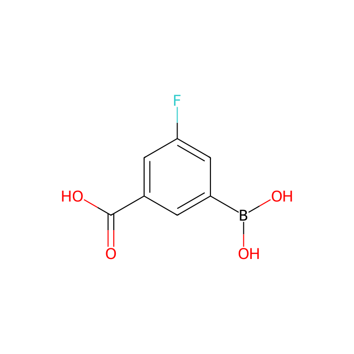 3-羧基-5-氟苯基硼酸(含有数量不等的酸酐)