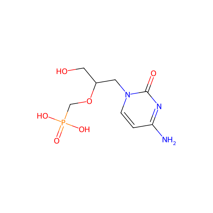 西多福韦, 人类疱疹病毒 1 DNA 聚合酶抑制剂