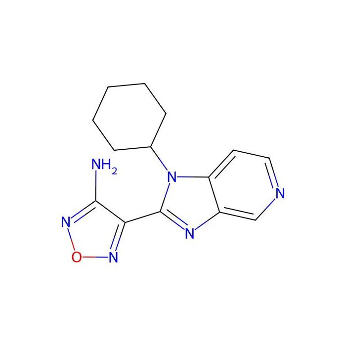 4-(1-cyclohexyl-1H-imidazo[4,5-c]pyridin-2-yl)-1,2,5-oxadiazol-3-amine