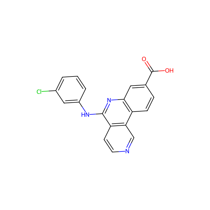 CX-4945 (Silmitasertib),CK2抑制剂, 酪蛋白激酶 IIα 抑制剂