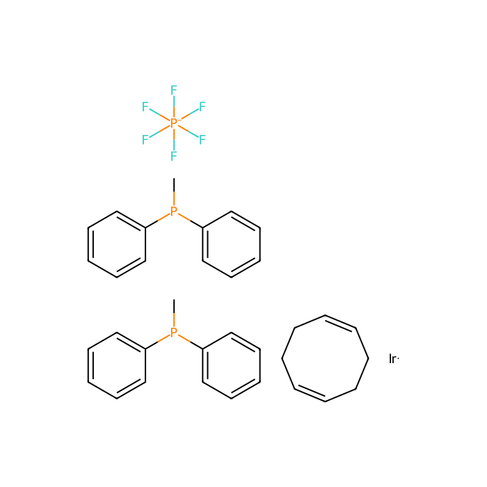 1,5-环辛二烯双(甲基联苯基磷化氢)铱(I)六氟磷酸盐