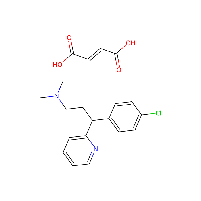 马来酸氯苯那敏, 组胺 H1 受体拮抗剂