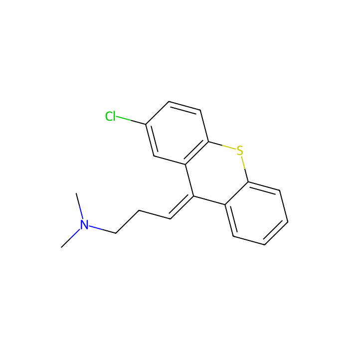 氯普噻吨, 羟色胺 2c (5-HT2c) 受体拮抗剂
