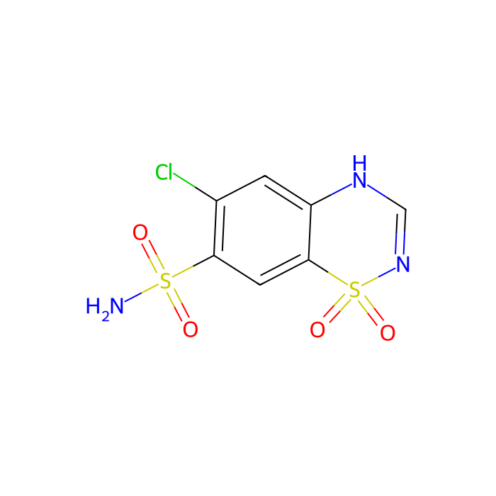 氯噻嗪, Na-Cl 合酶抑制剂