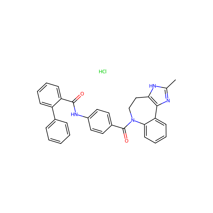 盐酸考尼伐坦, 血管加压素 V1a 受体拮抗剂