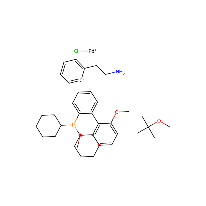 氯(2-二环己基膦基-2′,6′-二甲氧基-1,1′-联苯基)[2-(2-氨基乙基苯基)]钯(II) - 甲基--叔丁基醚加合物