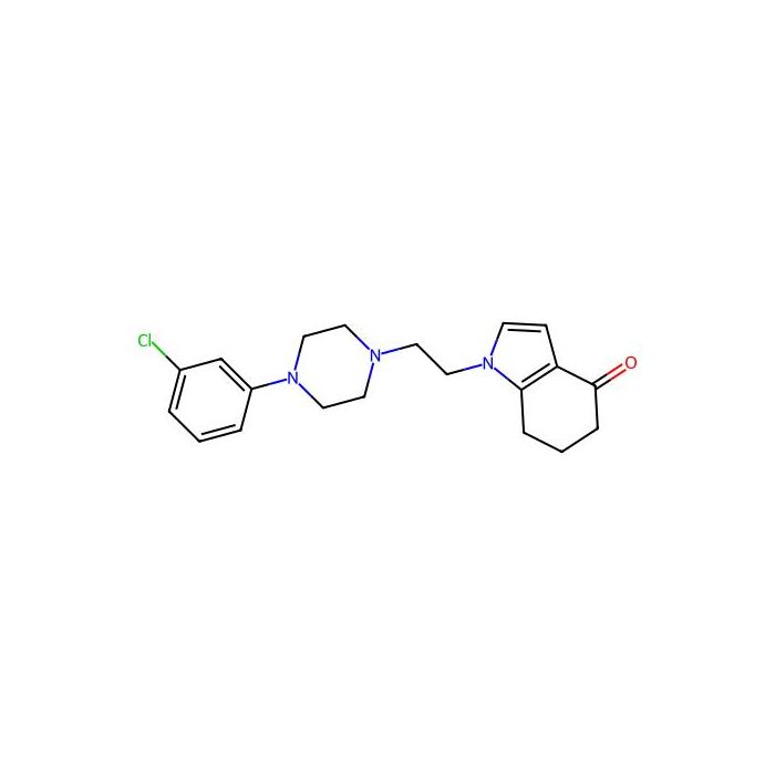 1-[2-[4-(3-chlorophenyl)piperazin-1-yl]ethyl]-6,7-dihydro-5H-indol-4-one
