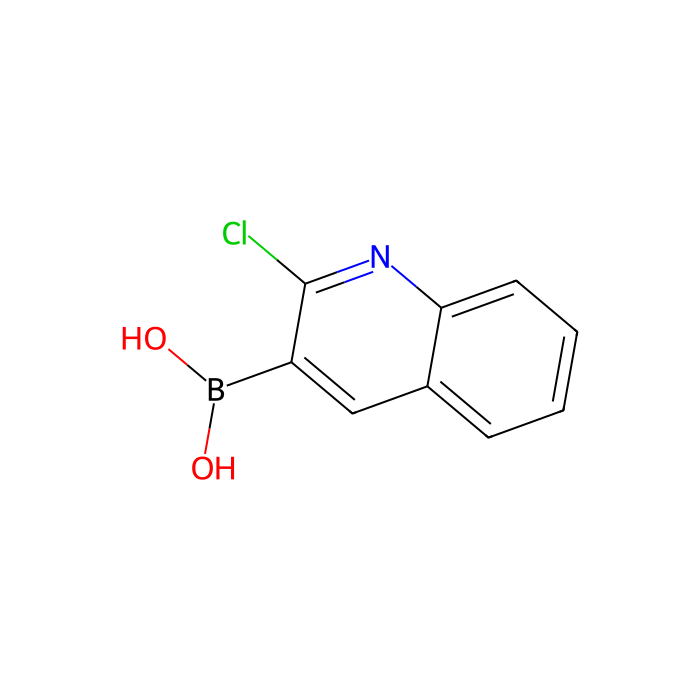 2-氯-3-喹啉硼酸(含有数量不等的酸酐)