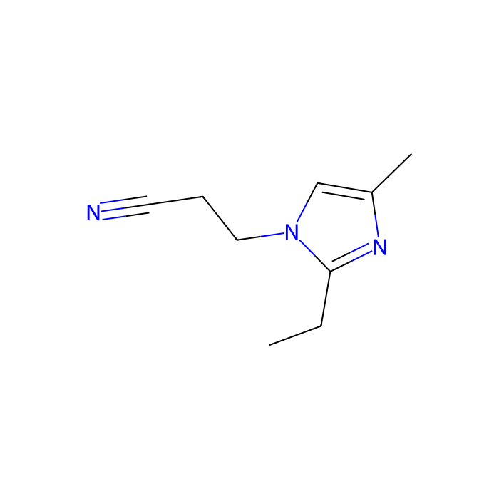 1-(2-氰乙基)-2-乙基-4-甲基咪唑(含5-甲基异构体)