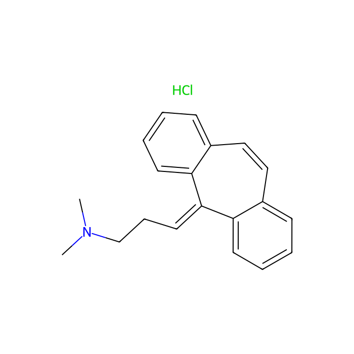 环苯扎林盐酸盐, 羟色胺 2c (5-HT2c) 受体拮抗剂