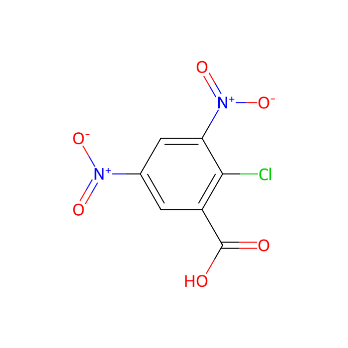2-氯-3,5-二硝基苯甲酸