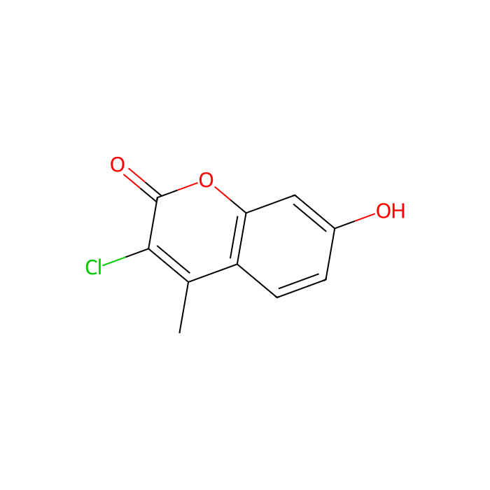 3-氯-7-羟基-4-甲基香豆素