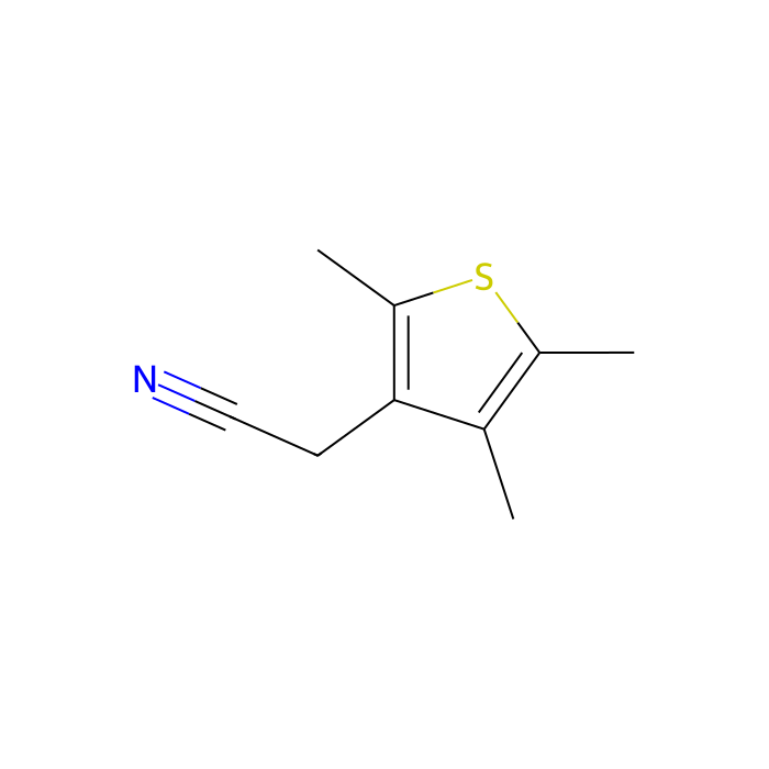 3-(氰甲基)-2,4,5-三甲基噻吩
