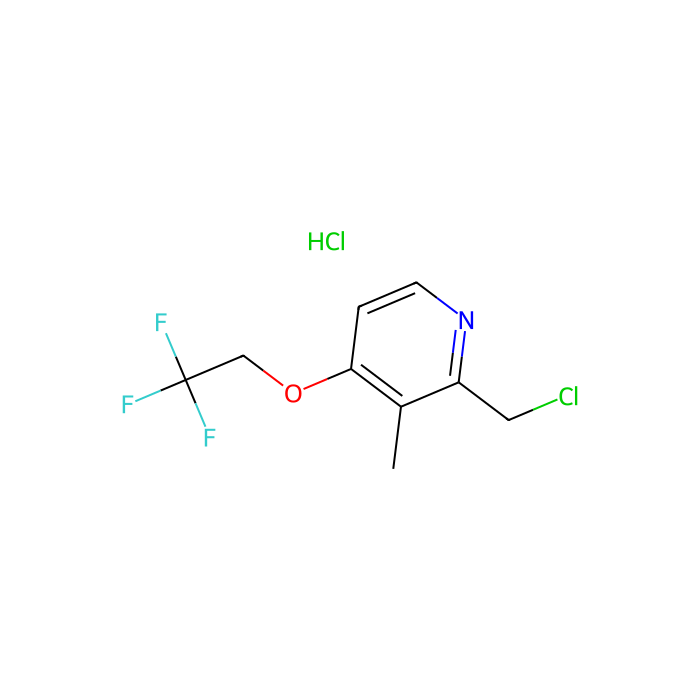 2-氯甲基-3-甲基-4-(2,2,2-三氟乙氧基)吡啶盐酸盐
