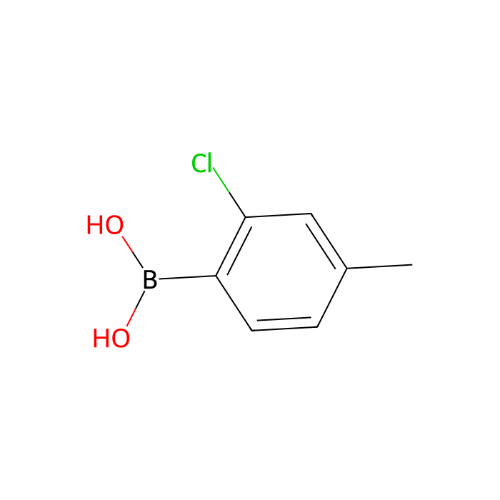 2-氯-4-甲基苯硼酸(含不同量的酸酐)