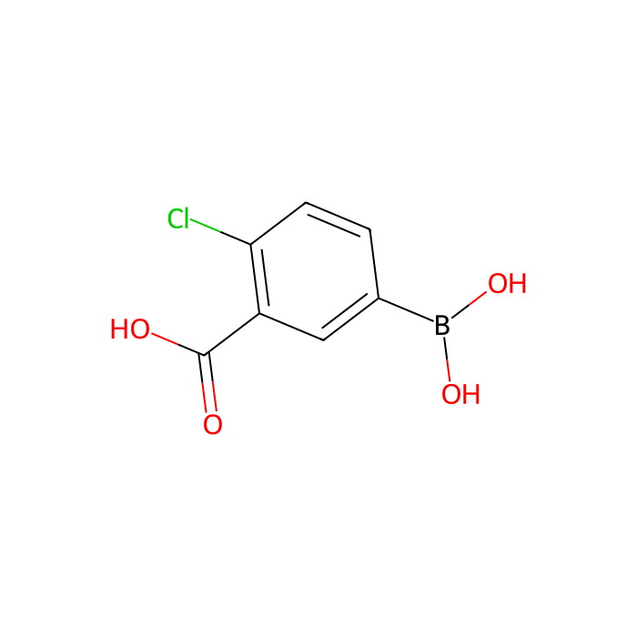 3-羧基-4-氯苯硼酸 (含不同量的酸酐)