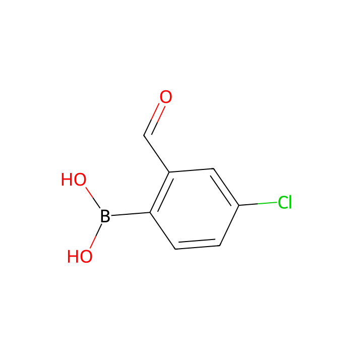 4-氯-2-醛基苯硼酸(含不同量的酸酐)