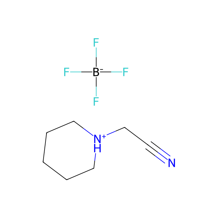 1-(氰甲基)哌啶四氟硼酸盐
