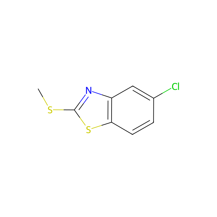 5-氯-2-(甲硫代)苯并噻唑