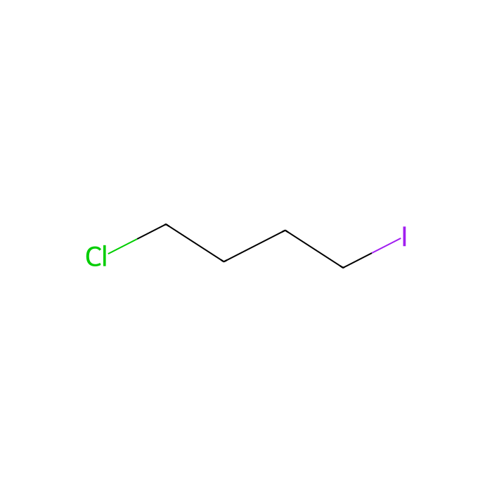 1-氯-4-碘丁烷 (以铜屑为稳定剂)