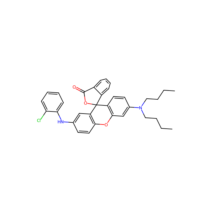 2'-(2-氯苯胺基)-6'-(二丁氨基)荧烷