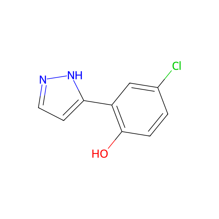 4-氯-2-(1H-吡唑-3-基)苯酚