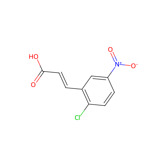2-氯-5-硝基肉桂酸