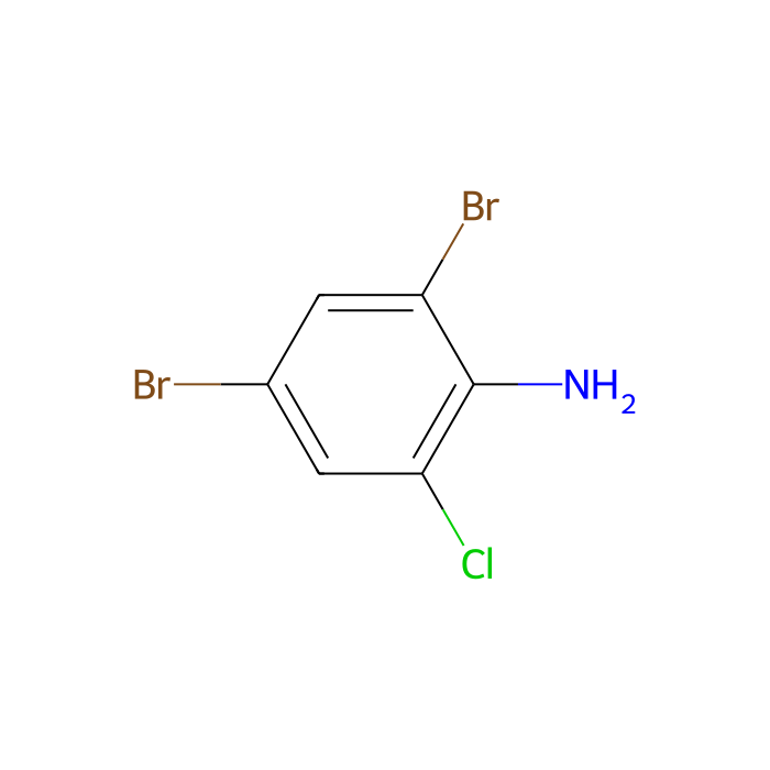 2-氯-4,6-二溴苯胺