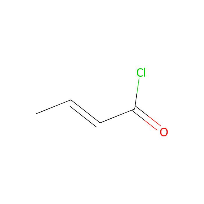 巴豆酰氯 (cis-, trans-混合物)