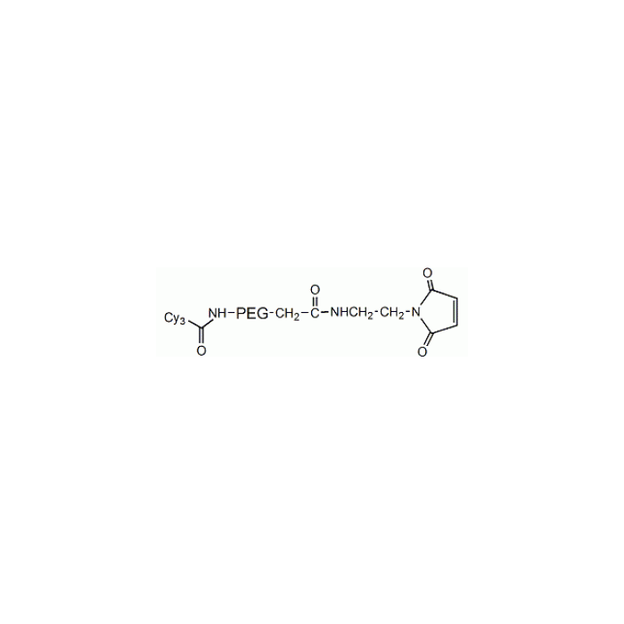 Cy3 PEG 马来酰亚胺, Cy3-PEG-Mal