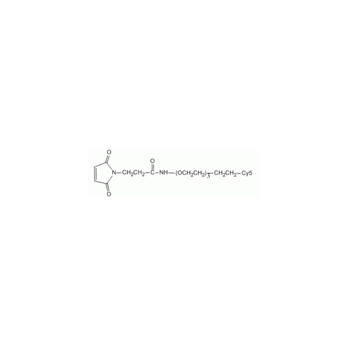 Cy5 PEG 马来酰亚胺, Cy5-PEG-Mal
