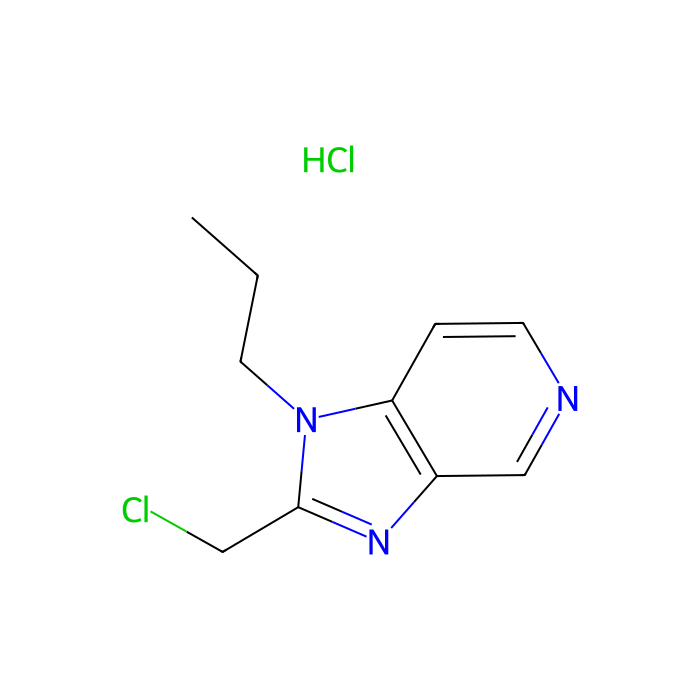 2-(氯甲基)-1-丙基-1H-咪唑[4,5-c] 吡啶盐酸盐