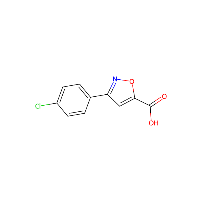 3-(4-氯苯基)异唑-5-羧酸